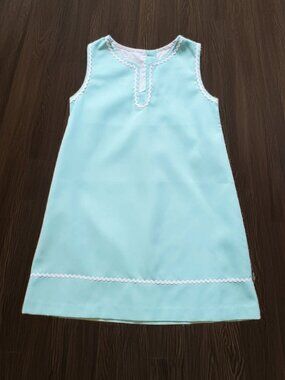 NWT Little English Blue Shift Dress Size 4